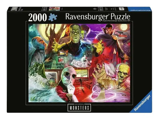 Universal Monsters Puzzle (2000 Teile) - Smalltinytoystore
