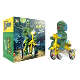 Universal Monsters Super Cycles Actionfigur Der Schrecken vom Amazonas (Dark Green with Yellow Trike) 13 cm - Smalltinytoystore