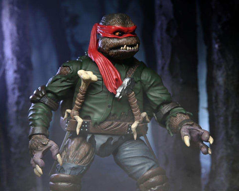 Universal Monsters x Teenage Mutant Ninja Turtles Ultimate Raphael as The Wolfman 18 cm - Smalltinytoystore