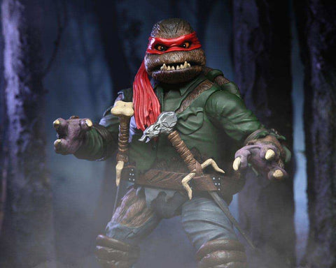 Universal Monsters x Teenage Mutant Ninja Turtles Ultimate Raphael as The Wolfman 18 cm - Smalltinytoystore