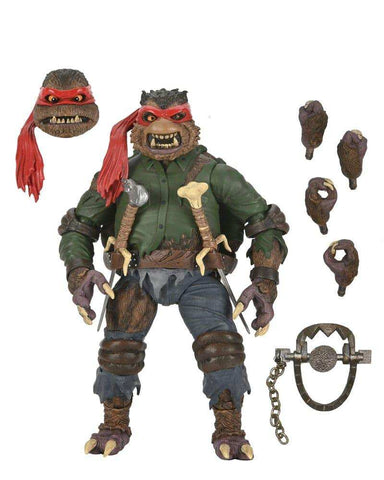 Universal Monsters x Teenage Mutant Ninja Turtles Ultimate Raphael as The Wolfman 18 cm - Smalltinytoystore