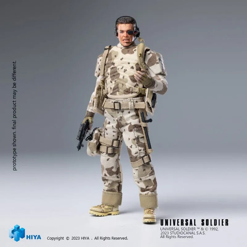 Universal Soldier Exquisite Super Series Actionfigur 1/12 Luc Deveraux 16 cm - Smalltinytoystore