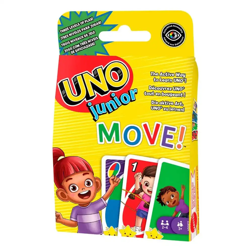 UNO Junior Move! Kartenspiel - Smalltinytoystore