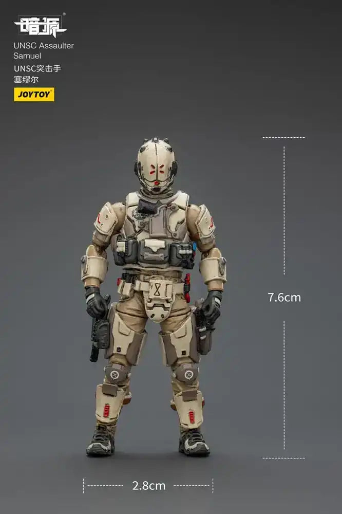 UNSC Dark Source Actionfigur Assaulter Samuel 7 cm - Smalltinytoystore