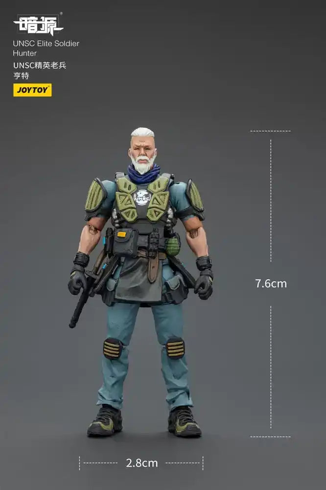 UNSC Dark Source Actionfigur Elite Soldier Hunter 7 cm - Smalltinytoystore