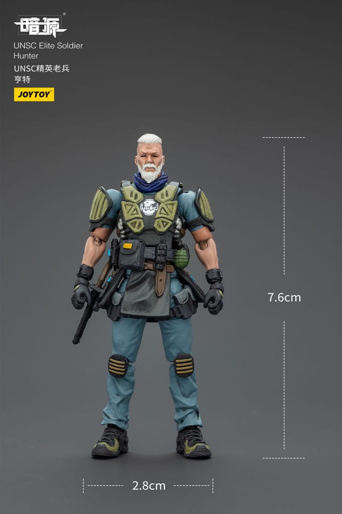 UNSC Dark Source Actionfigur Elite Soldier Hunter 7 cm - Smalltinytoystore