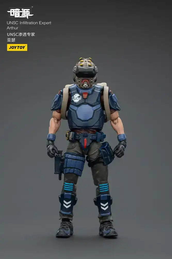 UNSC Dark Source Actionfigur Infiltration Expert Arthur 7 cm - Smalltinytoystore