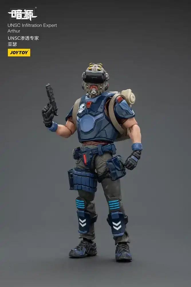 UNSC Dark Source Actionfigur Infiltration Expert Arthur 7 cm - Smalltinytoystore