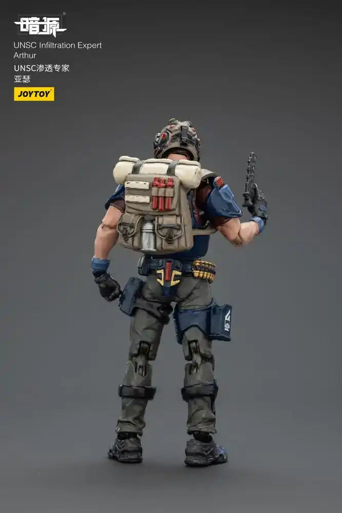 UNSC Dark Source Actionfigur Infiltration Expert Arthur 7 cm - Smalltinytoystore