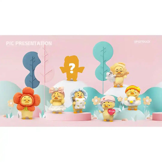 Upset Duck: Act Cute Blind Box Figur 18 cm Display (6) - Smalltinytoystore