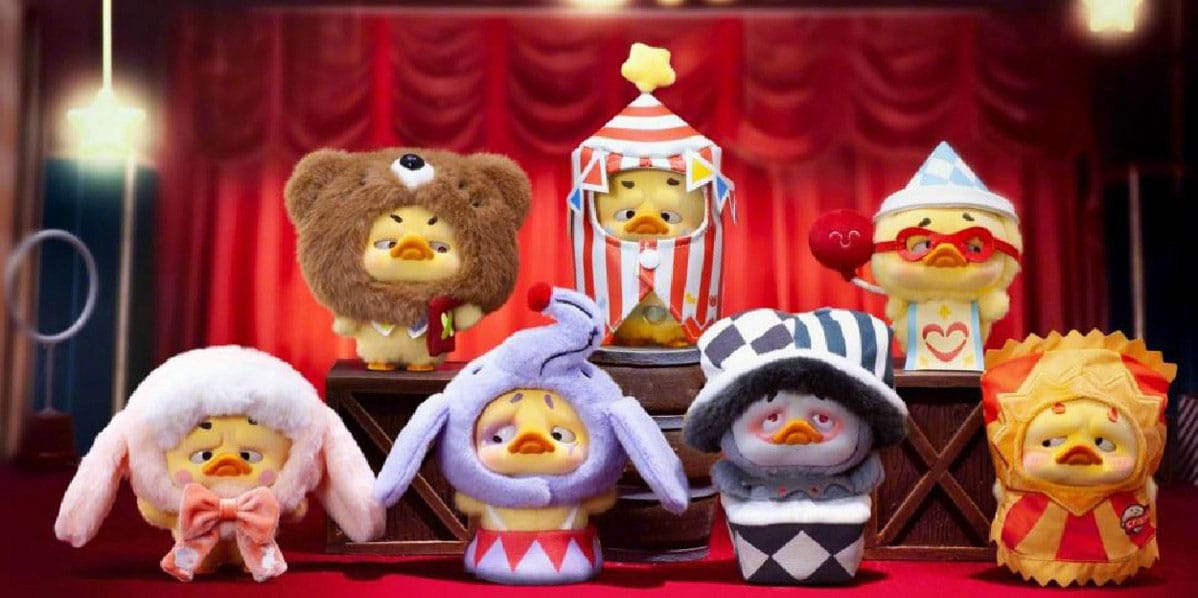 Upset Duck: Crazy Circus Blind Box Figur 13 - 15 cm Display (6) - Smalltinytoystore