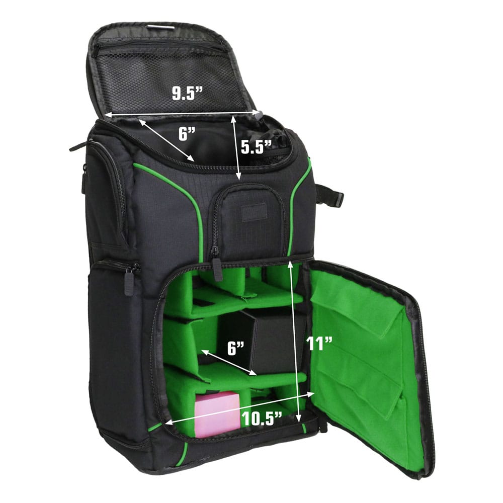 USA Gear MTG-Rucksack Grün - Smalltinytoystore