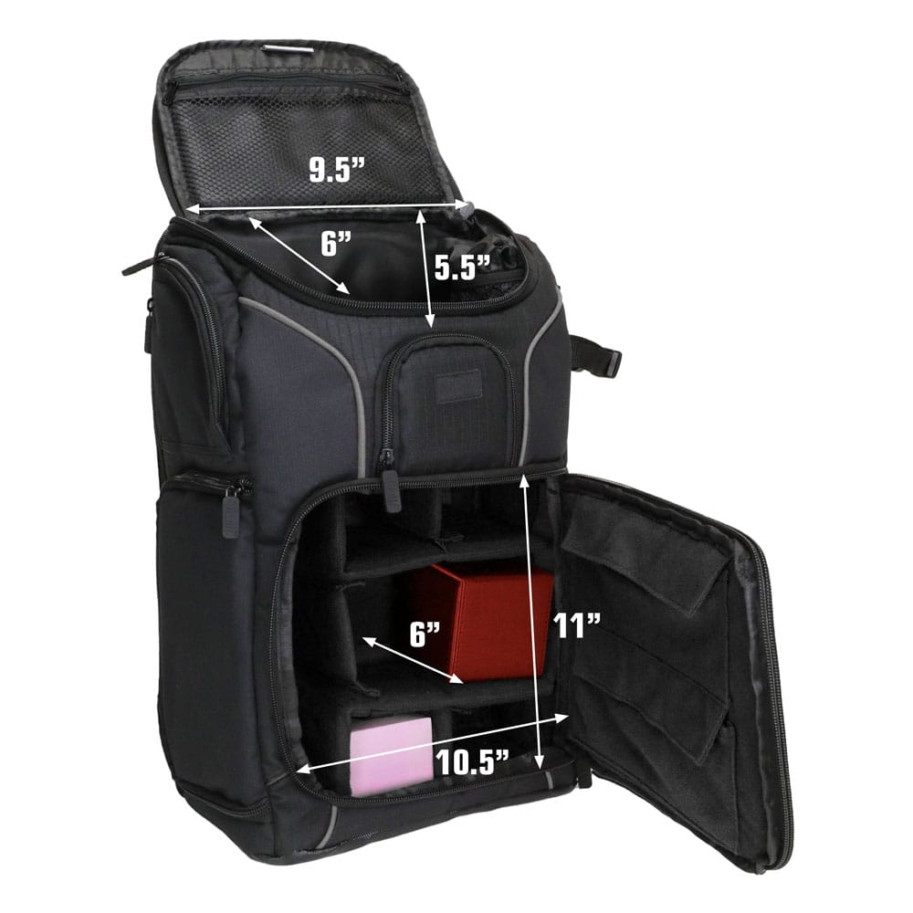 USA Gear MTG-Rucksack Schwarz - Smalltinytoystore