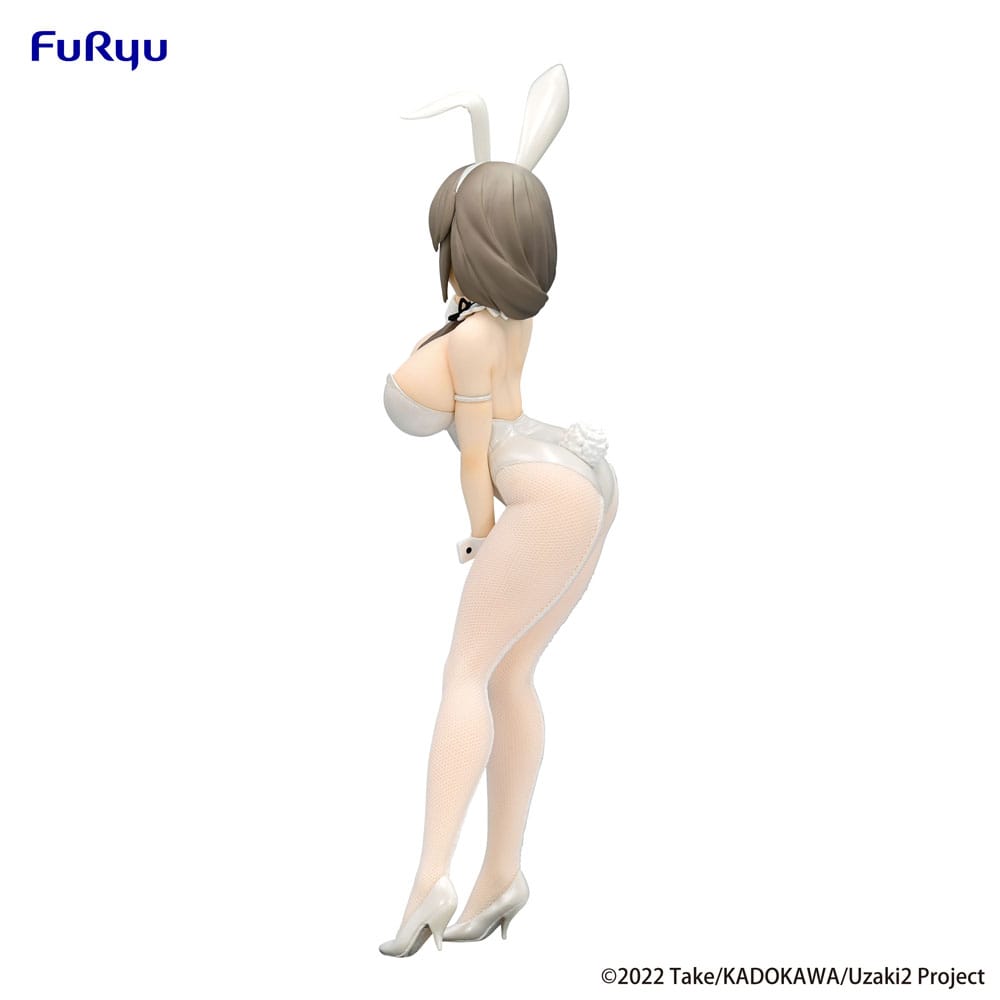 Uzaki-chan Wants to Hang Out! BiCute Bunnies PVC Statue Tsuki Uzaki White Pearl Ver. 29 cm - Smalltinytoystore