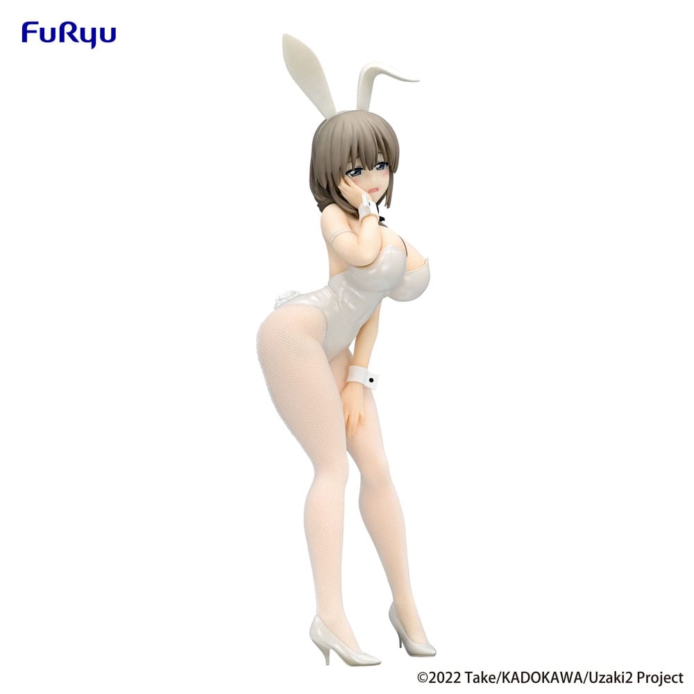 Uzaki-chan Wants to Hang Out! BiCute Bunnies PVC Statue Tsuki Uzaki White Pearl Ver. 29 cm - Smalltinytoystore
