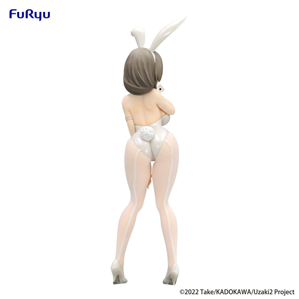 Uzaki-chan Wants to Hang Out! BiCute Bunnies PVC Statue Tsuki Uzaki White Pearl Ver. 29 cm - Smalltinytoystore