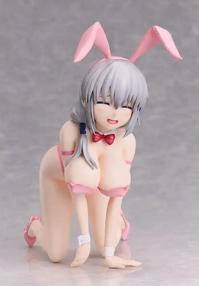 Uzaki-chan Wants to Hang Out! PVC Statue 1/4 Tsuki Uzaki: Bare Leg Bunny Ver. 22 cm - Smalltinytoystore