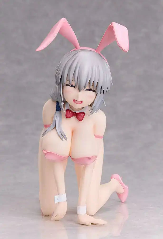 Uzaki-chan Wants to Hang Out! PVC Statue 1/4 Tsuki Uzaki: Bare Leg Bunny Ver. 22 cm - Smalltinytoystore