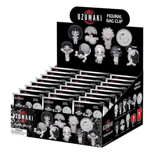 Uzumaki - Spiral Into Horror 3D PVC-Taschenanhänger Serie 1 Display (24) - Smalltinytoystore