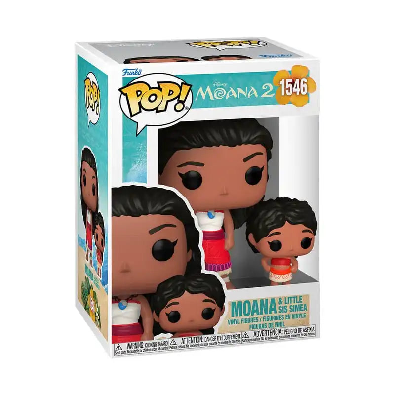 Vaiana 2 POP! & Buddy Vinyl Figur Moana & Little Sis 9 cm - Smalltinytoystore