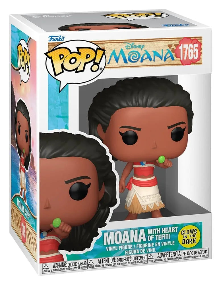 Vaiana POP! & Buddy Vinyl Figur Moana w/Water(GW) 9 cm