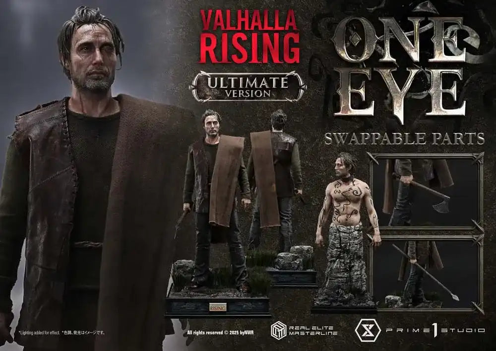 Valhalla Rising Real Elite Masterline Series Statue 1/4 One Eye Ultimate Bonus Version 57 cm - Smalltinytoystore