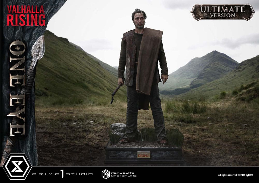 Valhalla Rising Real Elite Masterline Series Statue 1/4 One Eye Ultimate Bonus Version 57 cm - Smalltinytoystore