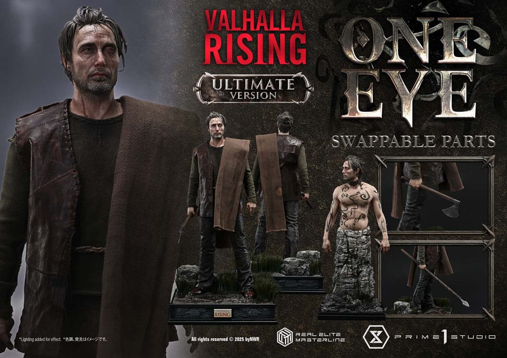 Valhalla Rising Real Elite Masterline Series Statue 1/4 One Eye Ultimate Bonus Version 57 cm - Smalltinytoystore