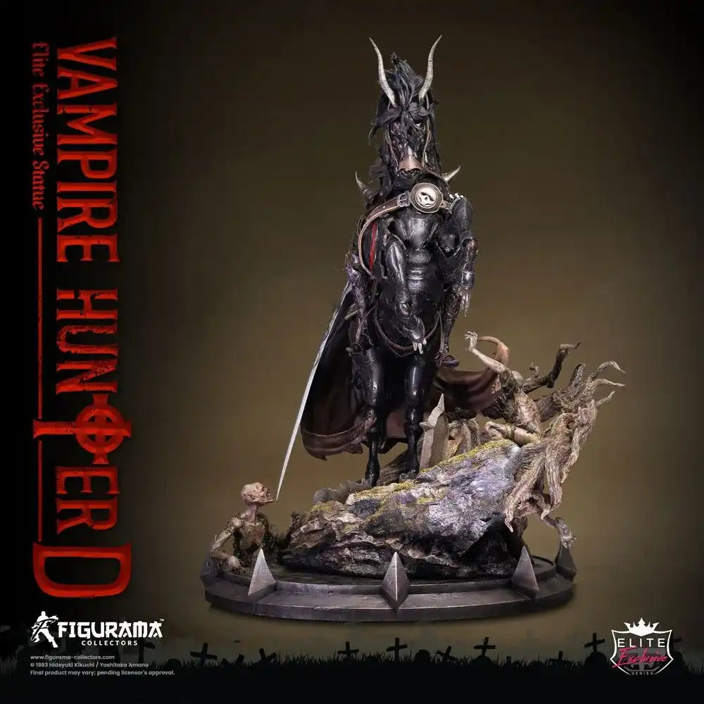Vampire Hunter D Elite Exclusive Statue 1/6 D on Horse 79 cm - Smalltinytoystore
