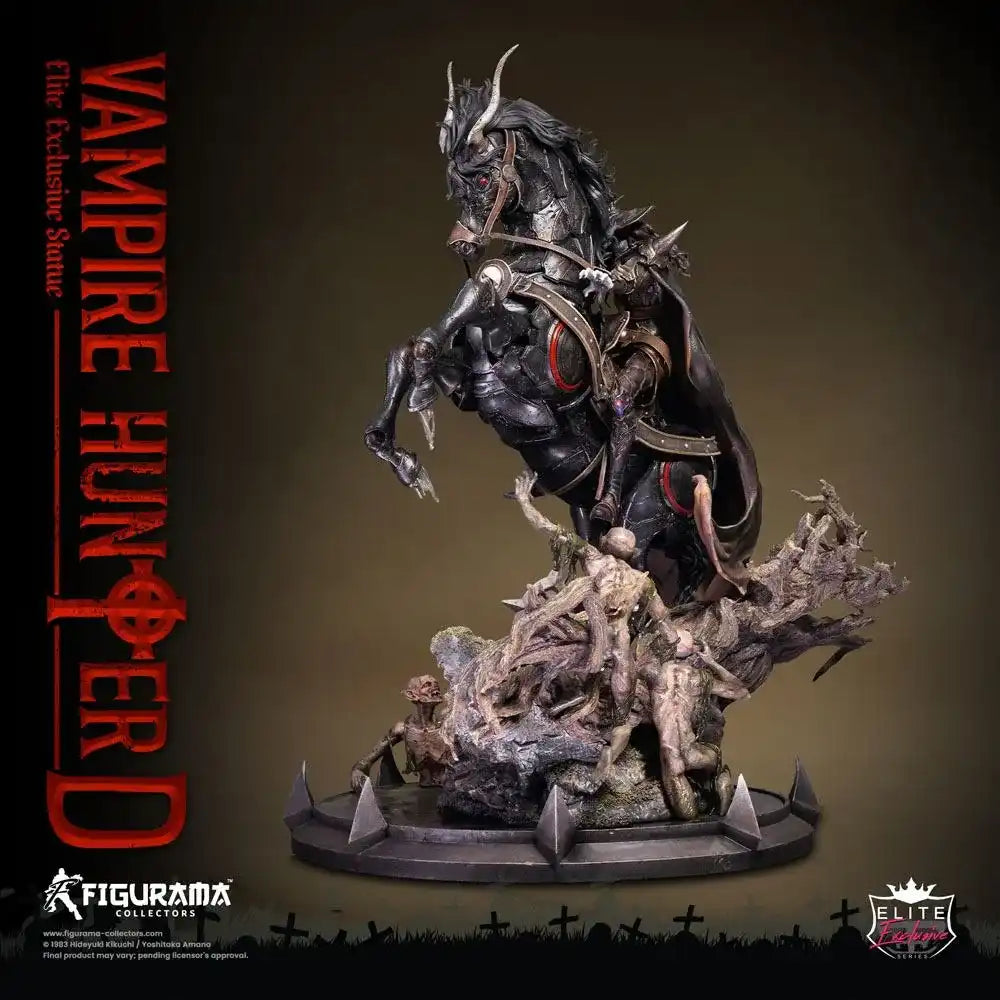 Vampire Hunter D Elite Exclusive Statue 1/6 D on Horse 79 cm - Smalltinytoystore