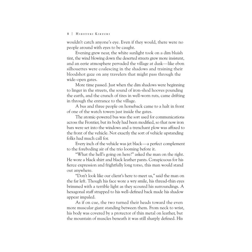 Vampire Hunter D Omnibus Roman Volume 1 *Englische Version* - Smalltinytoystore