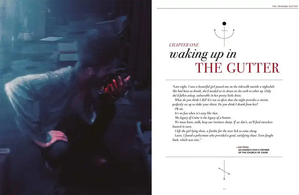 Vampire: The Masquerade 5th Edition RPG Buch The Crimson Gutter Chronicle Book *Englische Version*