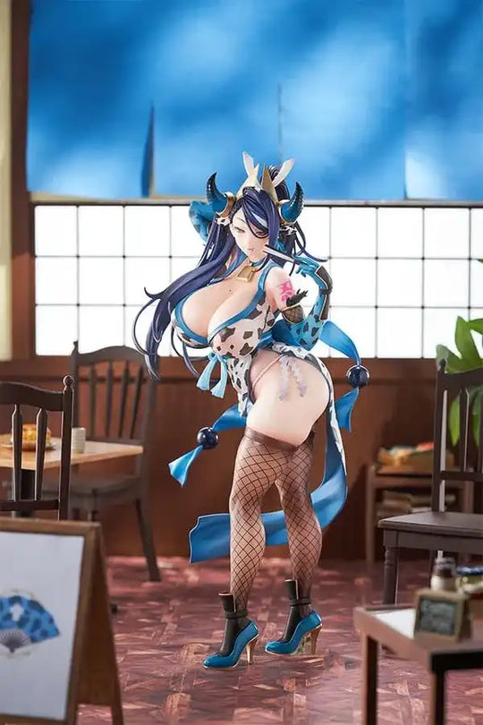 Vanistine Fantasy Statue 1/6 Aurora Kunoichi Outfit Ver. Tapestry Set Edition 30 cm