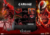 Venom Let There Be Carnage Movie Masterpiece Series PVC 1/6 Carnage 43 cm HOT TOYS - Smalltinytoystore