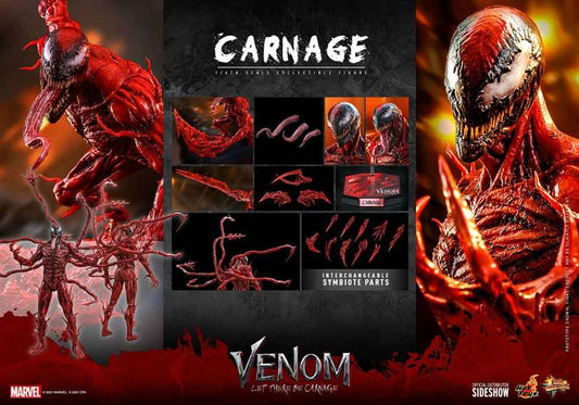 Venom Let There Be Carnage Movie Masterpiece Series PVC 1/6 Carnage 43 cm - Smalltinytoystore