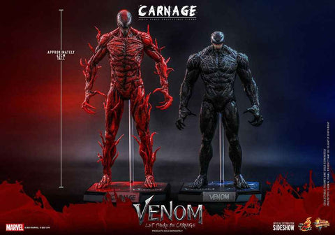 Venom Let There Be Carnage Movie Masterpiece Series PVC 1/6 Carnage 43 cm - Smalltinytoystore