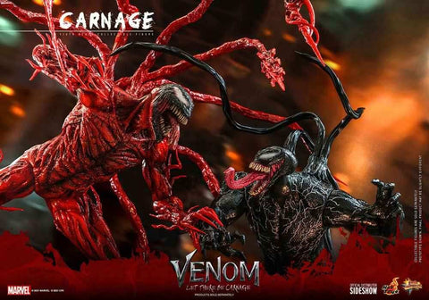 Venom Let There Be Carnage Movie Masterpiece Series PVC 1/6 Carnage Deluxe Ver. 43 cm - Smalltinytoystore