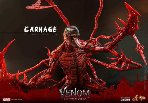 Venom Let There Be Carnage Movie Masterpiece Series PVC 1/6 Carnage Deluxe Ver. 43 cm - Smalltinytoystore