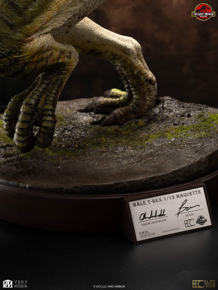 Vergessene Welt: Jurassic Park Maquette 1/12 Tyrannosaur Buck 48 cm - Smalltinytoystore