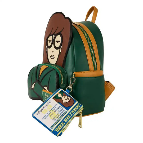 Viacom by Loungefly Mini Rucksack mit Geldbeutel Daria9⁸ - Smalltinytoystore