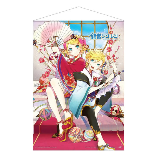 Virtual Artists Wandrolle Len & Rin Kagamine 50 x 70 cm - Smalltinytoystore
