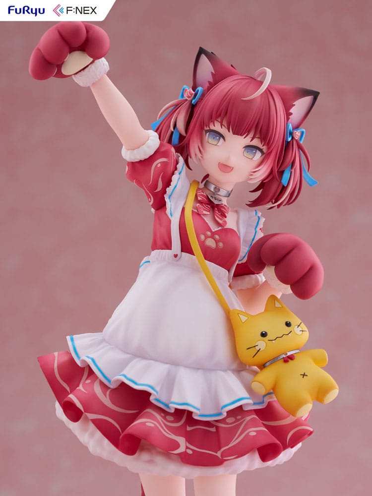 Virtual YouTuber F:NEX PVC Statue 1/7 Akami Karubi 24 cm - Smalltinytoystore