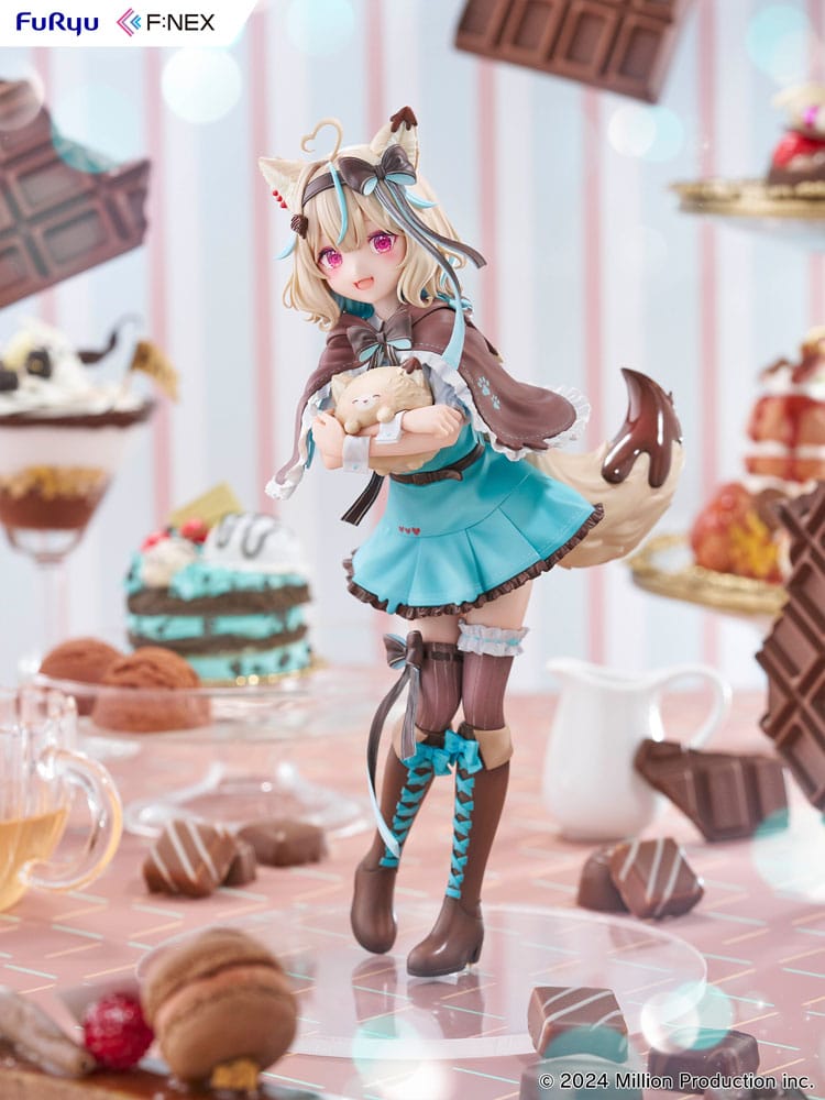 Virtual YouTuber F:NEX PVC Statue 1/7 Amakami Konomi 23 cm - Smalltinytoystore