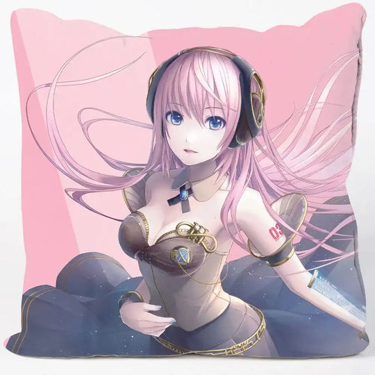 Vocaloid Kissenbezug Megurine Luka 50 x 50 cm - Smalltinytoystore