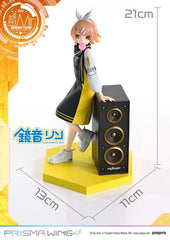 Vocaloid Piapro Characters Prisma Wing PVC Statue 1/7 Kagamine Rin (Art by lack) 21 cm - Smalltinytoystore