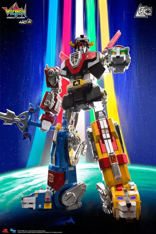 Voltron Actionfigur Gift Set 40th Anniversary Collector´s Edition 27 cm - Smalltinytoystore