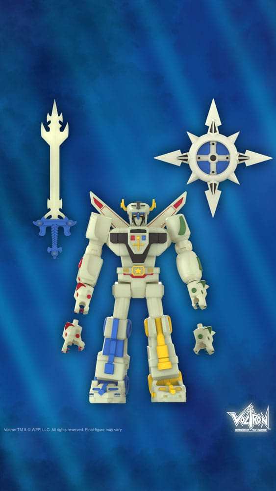 Voltron: Defender of the Universe Ultimates Actionfigur Voltron (Lightning Glow) 18 cm - Smalltinytoystore