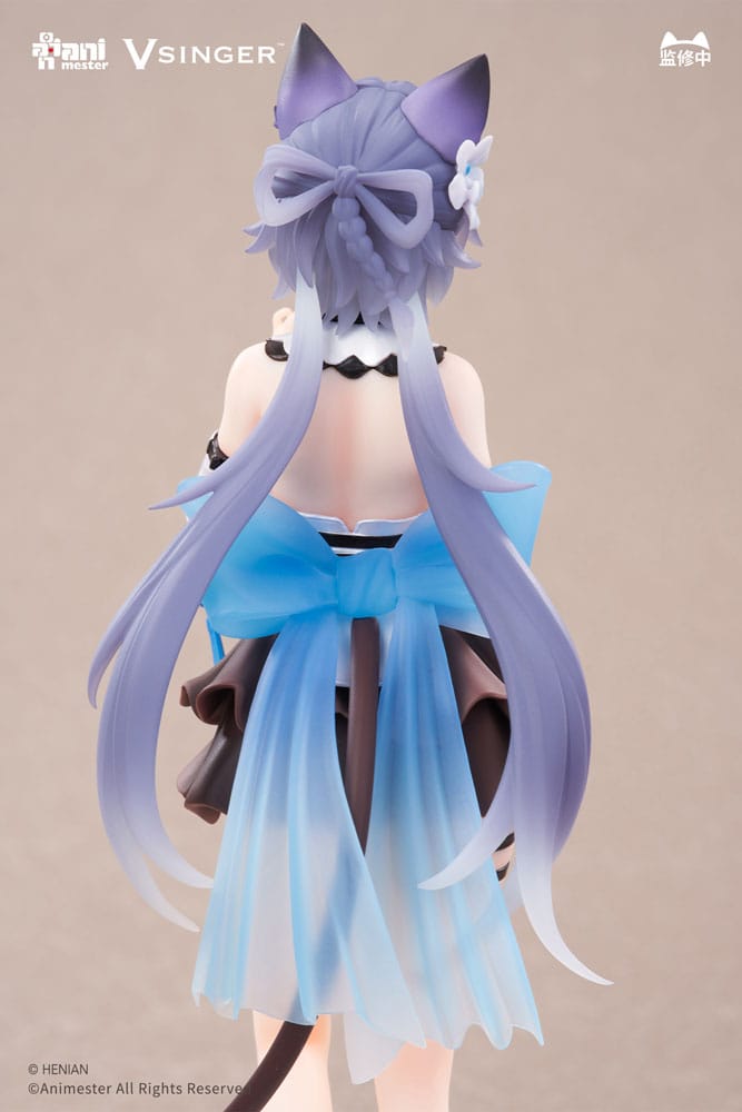 VSinger Luo Tianyi & Mo Qingxian Statue 1/7 Luo Tianyi Tea Time Melody Ver. 23 cm - Smalltinytoystore