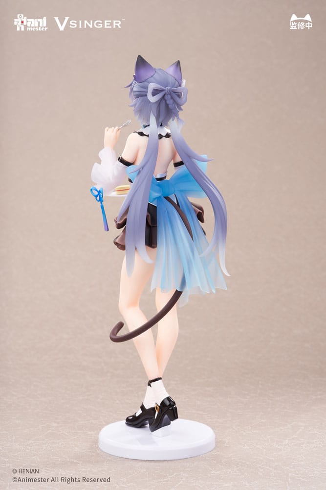 VSinger Luo Tianyi & Mo Qingxian Statue 1/7 Luo Tianyi Tea Time Melody Ver. 23 cm - Smalltinytoystore