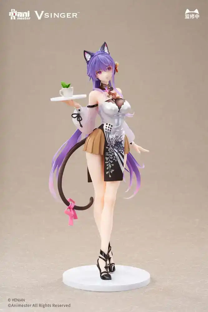 VSinger Luo Tianyi & Mo Qingxian Statue 1/7 Mo Qingxian Tea Time Melody Ver. 26 cm - Smalltinytoystore